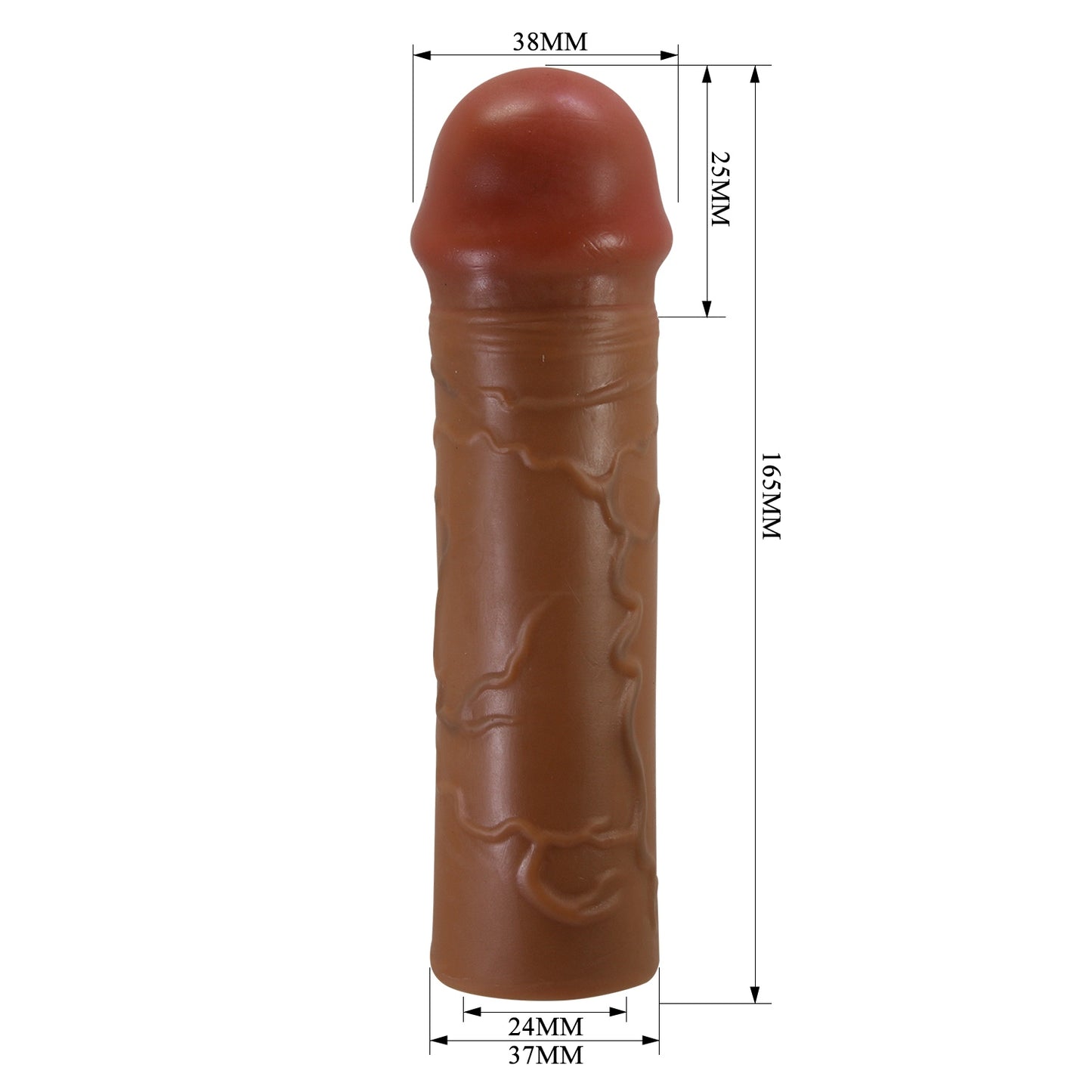 Baile Penis Sleeve Flesh 16,5 Cm Dia 3,8 Cm Inner Dia 2,44 Cm - Extender