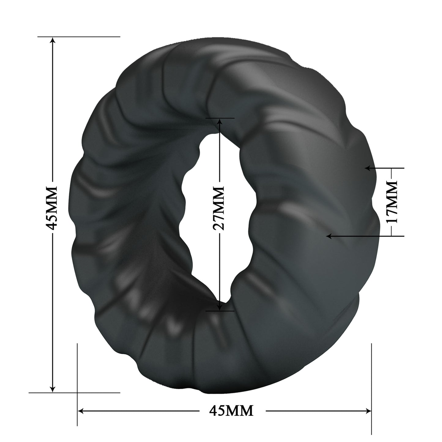 CRAZY BULL – JERIKO Penis Ring Model 1 | Siliconen Performance Ring voor Meer Uithoudingsvermogen