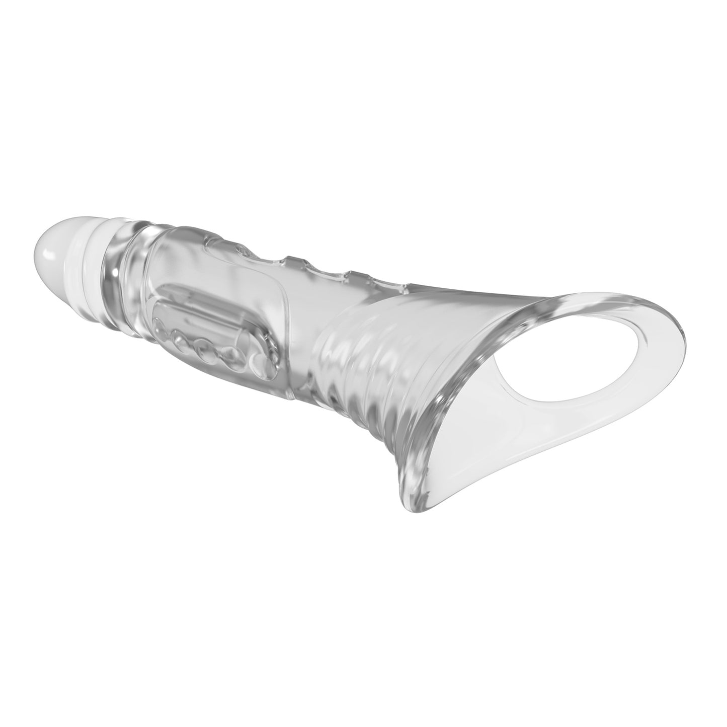 Pretty Love Penis Sleeve 22 cm - Extender 8.7 inch - Transparant - Verlenging & Verdikking