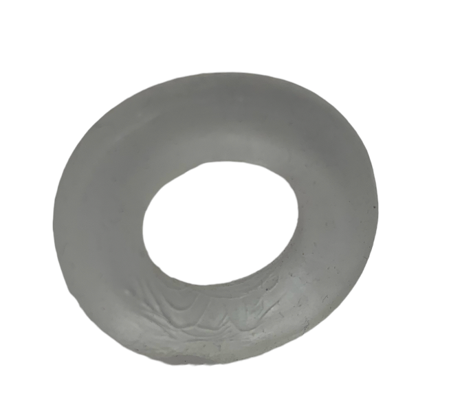 Power Escorts Donut Cockring - Clear - BR121 - Colour box