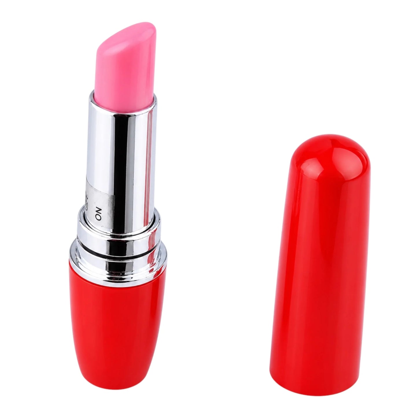 Power Escorts Lipstick Vibrator Rood – Discreet Mini Vibe Compact & Krachtig
