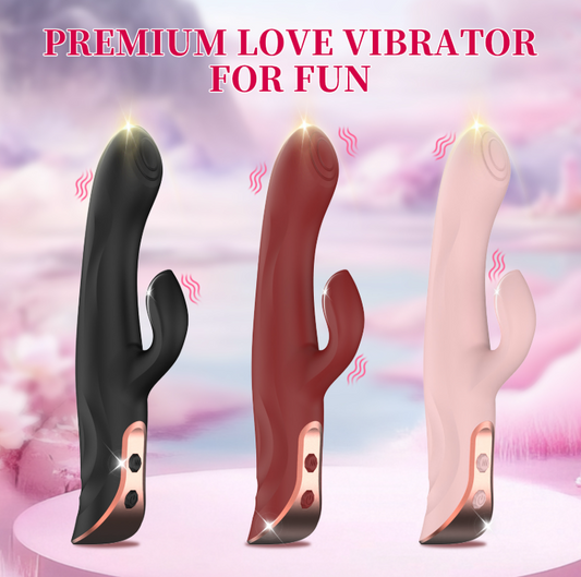 Rox G-Spot & Clitoris Vibrator - Dubbele Motor & 12 Vibratiestanden
