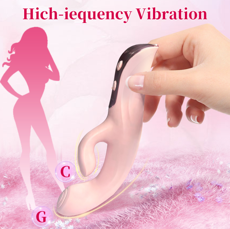 Rox G-Spot & Clitoris Vibrator - Dubbele Motor & 12 Vibratiestanden