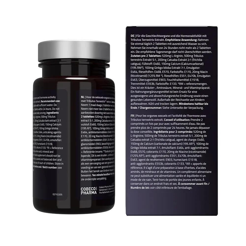 CoolMann – Male Potency Erectie Capsules (60 stuks) - Erectie pillen