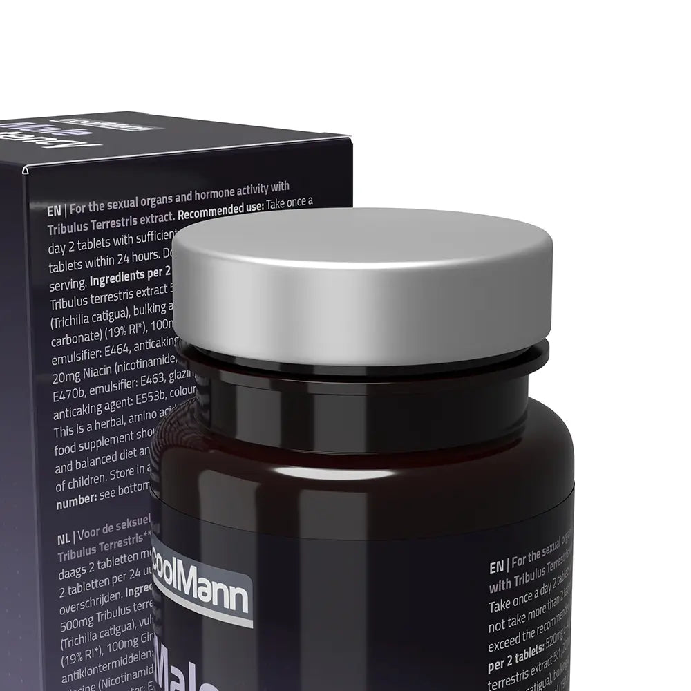 CoolMann – Male Potency Erectie Capsules (60 stuks) - Erectie pillen