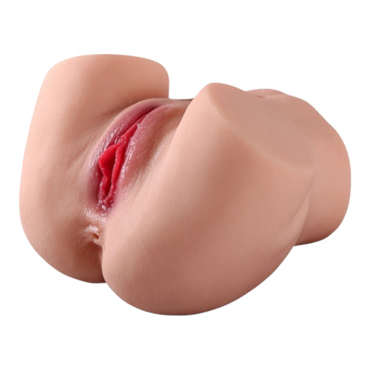 Pussy & Ass Masturbator – 2,8 kg Heavy Dual Entry Realistische Masturbator