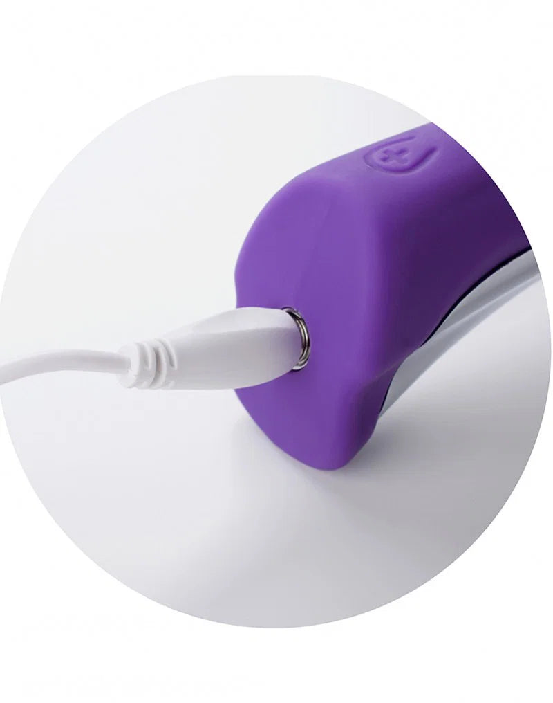SPOT 2-in-1 Egg Vibrator & Oplegvibrator met Afstandsbediening – Paars