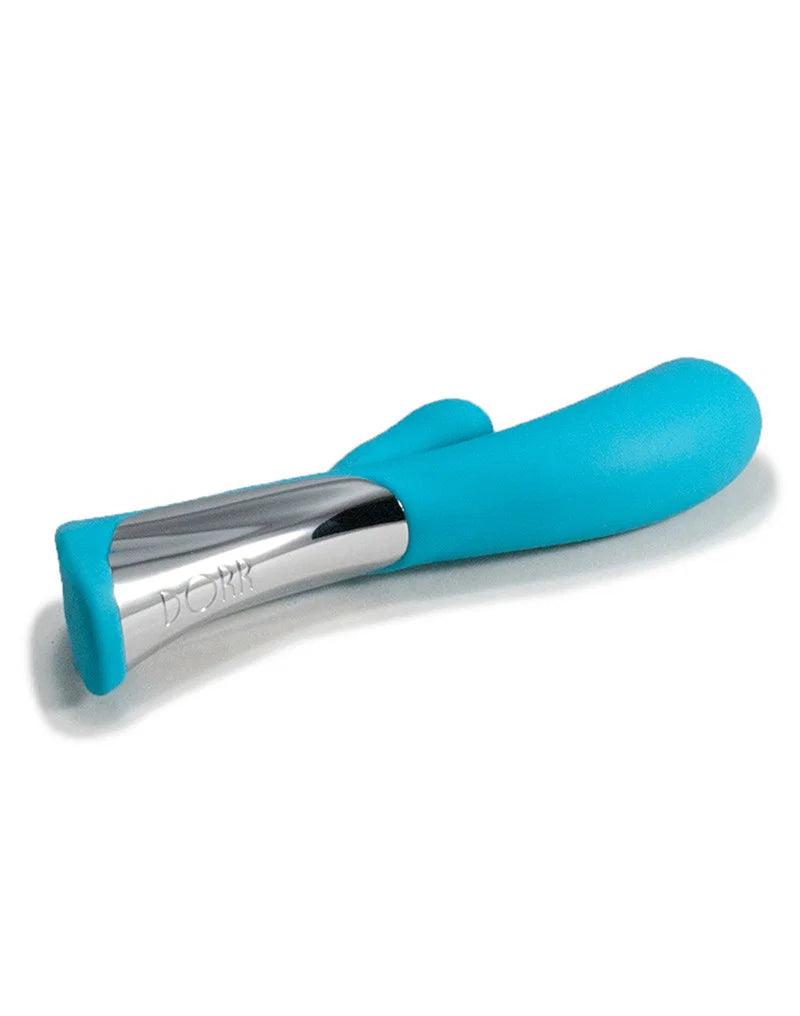 DORR IORA Dual-Action Vibrator – Blauw/Turquoise – Ergonomisch Design