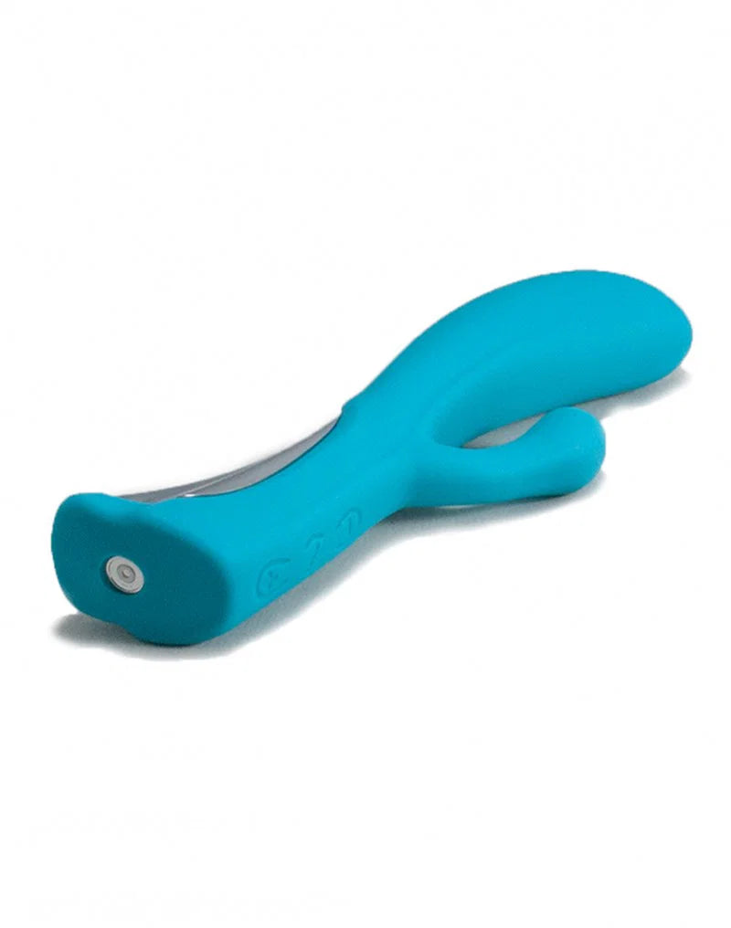 DORR IORA Dual-Action Vibrator – Blauw/Turquoise – Ergonomisch Design