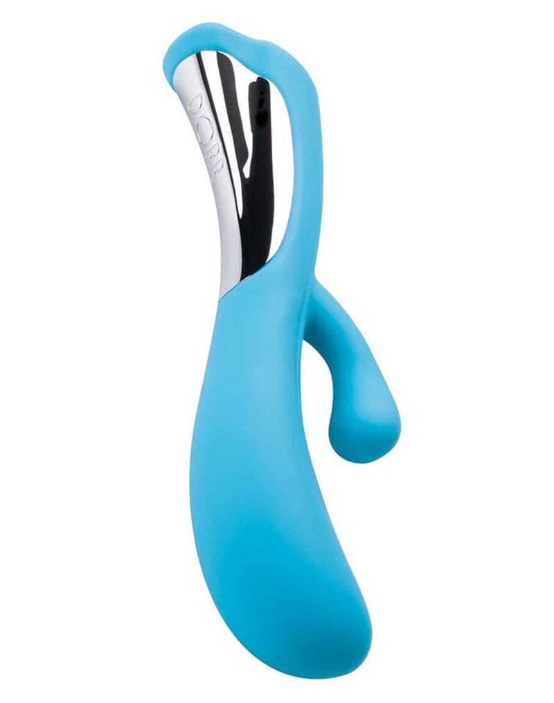 DORR IORA Dual-Action Vibrator – Blauw/Turquoise – Ergonomisch Design