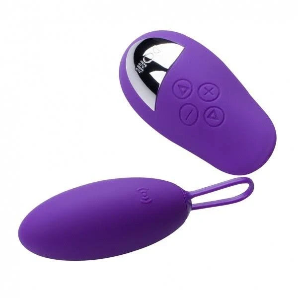 SPOT 2-in-1 Egg Vibrator & Oplegvibrator met Afstandsbediening – Paars