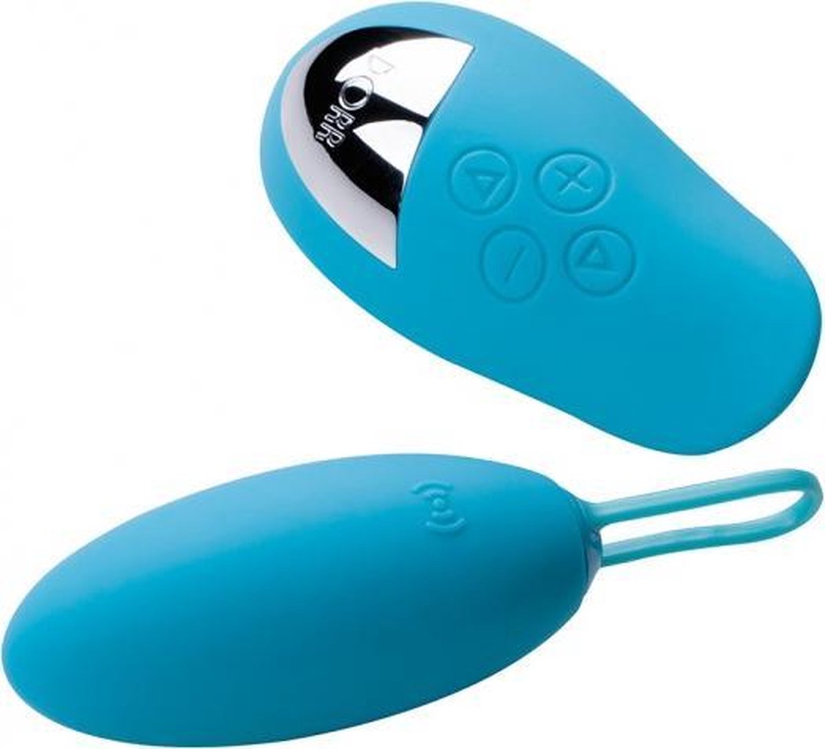 SPOT 2-in-1 Egg Vibrator & Oplegvibrator met Afstandsbediening – Turquoise