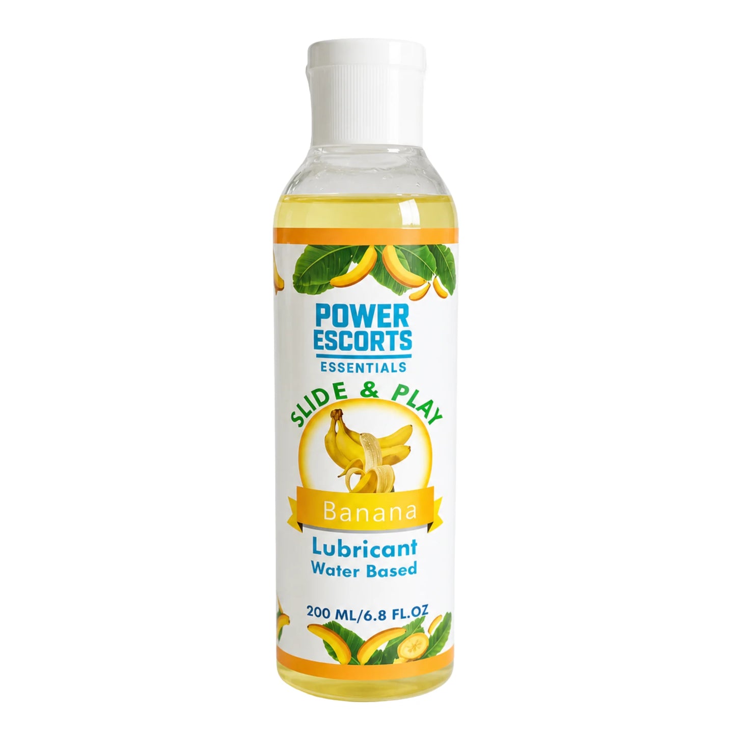 Power Escorts Water-Based Glijmiddel Banaan 200ml – Hydraterende & Langdurige Personal Lube