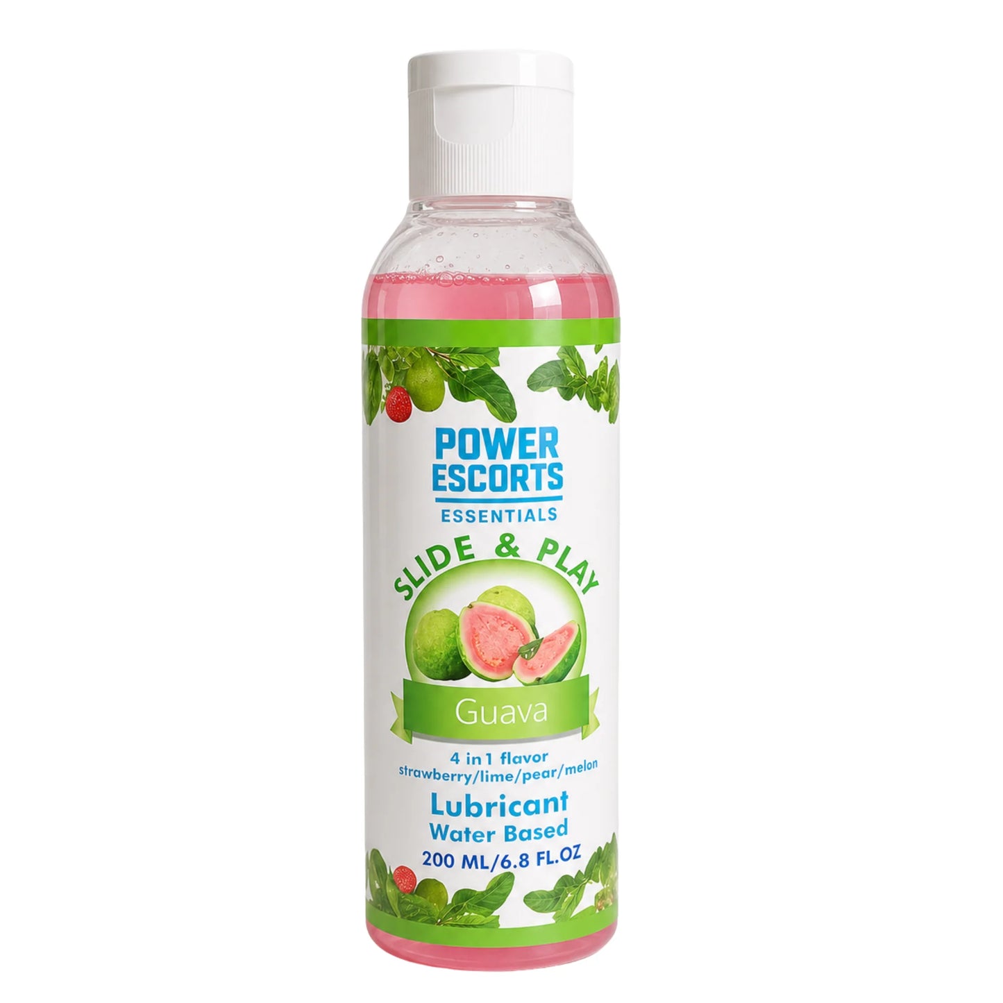 Power Escorts Water-Based Glijmiddel Guava 200ml – Hydraterende & Langdurige Personal Lube