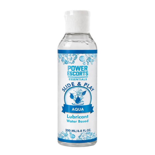Power Escorts Water-Based Glijmiddel 200ml – Hydraterende & Langdurige Personal Lube