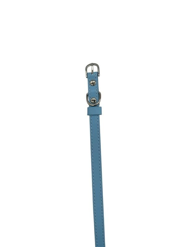 Kattenhalsband / Kleine Hondenhalsband - Blauw - Diameter 11 CM - Lengte 38 CM - Breedte 1 CM