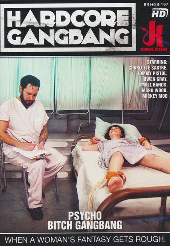 Dvd Hardcore Gangbang - Psycho Bitch Gangbang