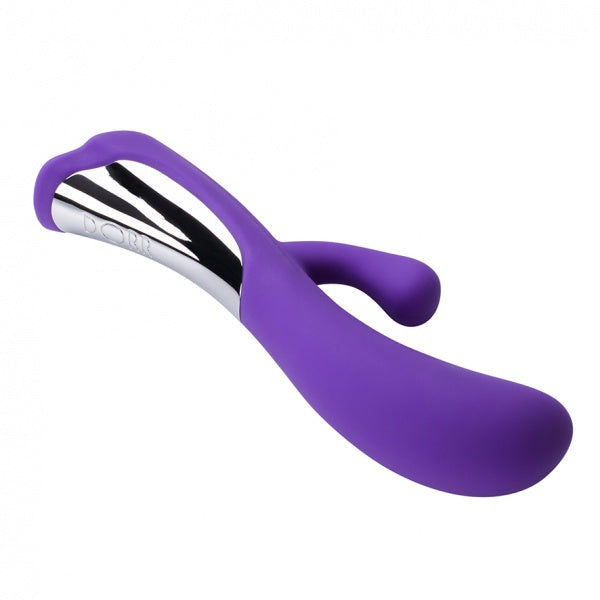 DORR IORA Dual-Action Gspot Vibrator – Paars – Ergonomisch Design