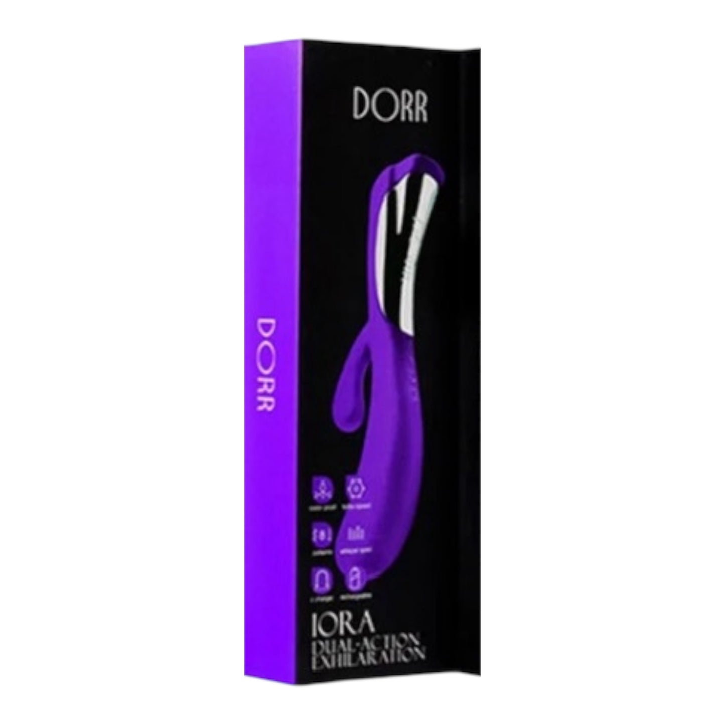 DORR IORA Dual-Action Gspot Vibrator – Paars – Ergonomisch Design