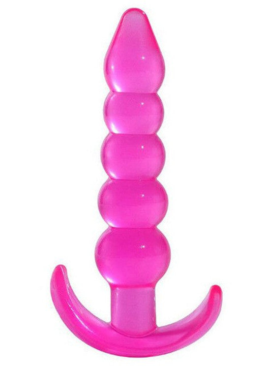 Lovesecret Sensual LS13 T-Plug 04 Roze – Anal Plug – 12 cm – Zachte & Veilige TPE – Voor Beginners – T-vormige Basis