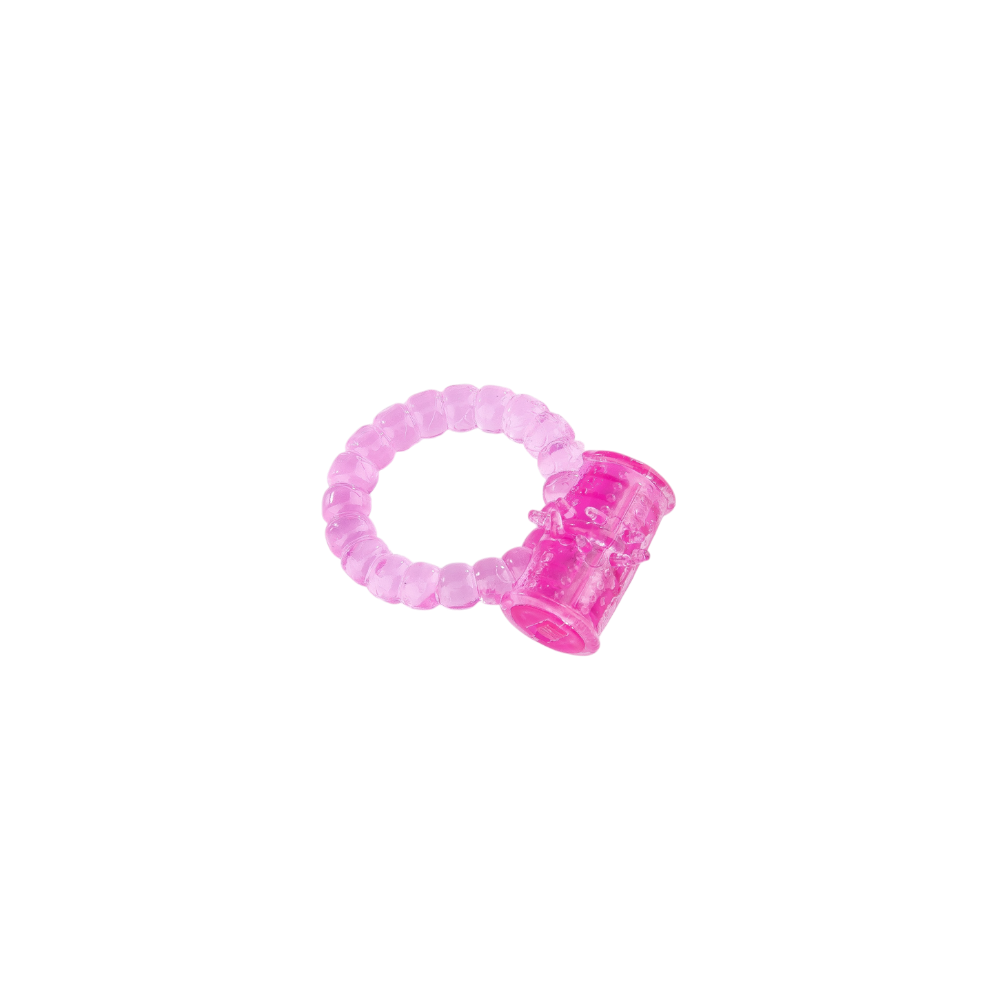 Vibrerende Cockring met Getextureerde Bullet – Pink