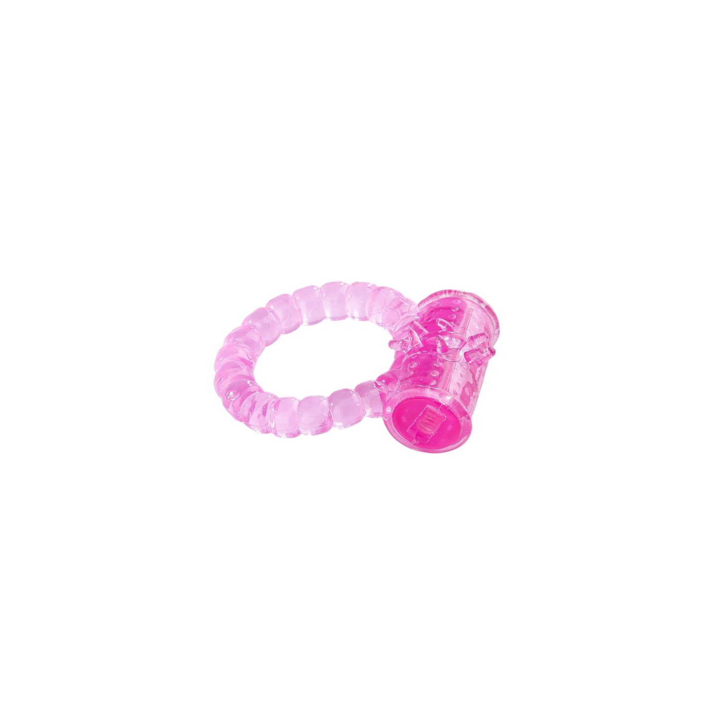 Vibrerende Cockring met Getextureerde Bullet – Pink