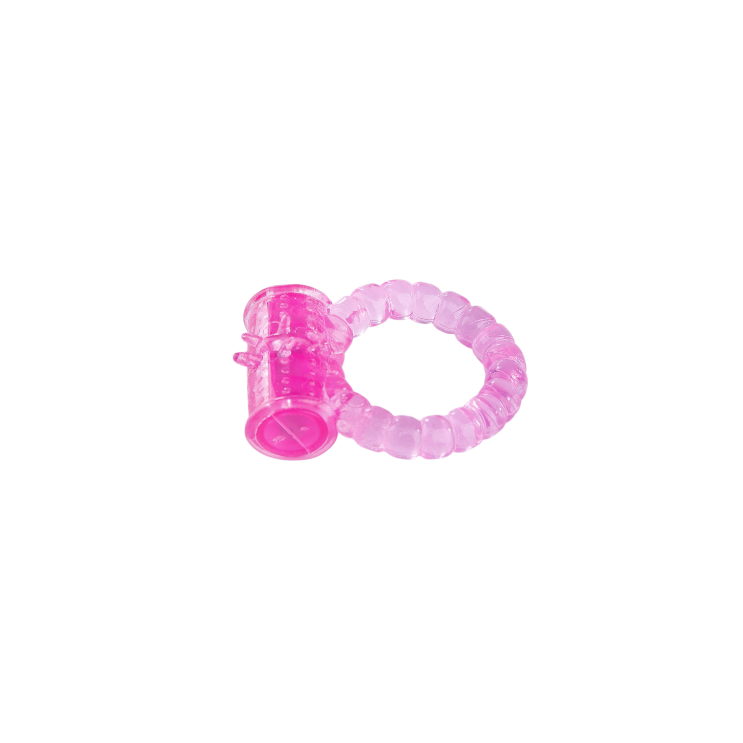 Vibrerende Cockring met Getextureerde Bullet – Pink
