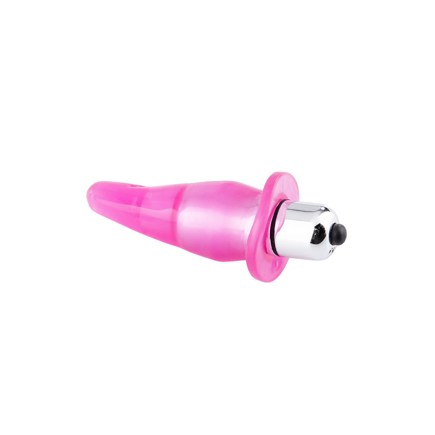 Compacte Vibrerende Anaalplug met Veiligheidsbasis – Pink