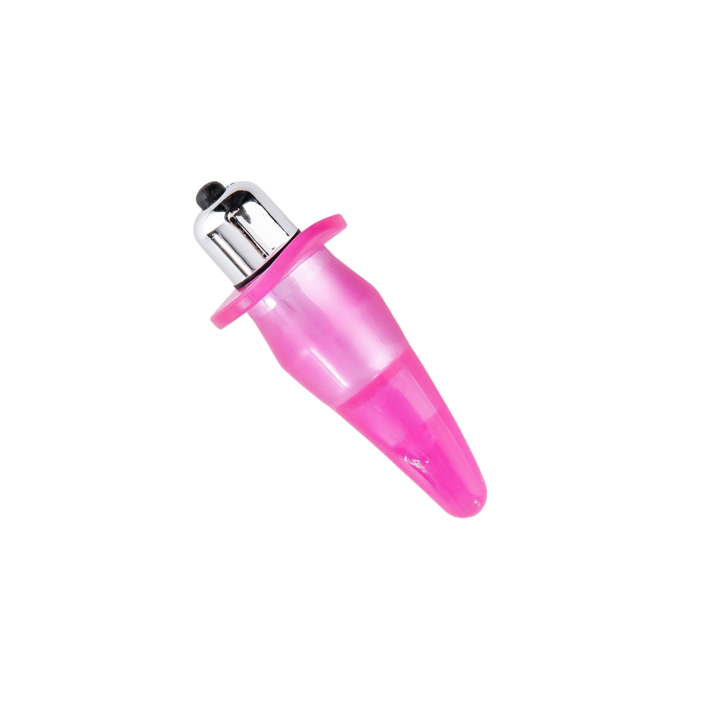 Compacte Vibrerende Anaalplug met Veiligheidsbasis – Pink