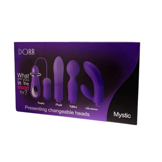 DORR - Mystic Double Pleasure - G-Spot Vibrator & Vibrerend Ei – Paars