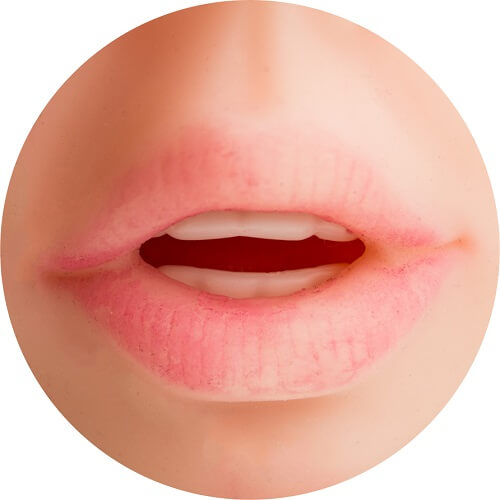 Loving Joy - Real Feel Blow Job Stroker - Real Big Realistic Mouth - N10833