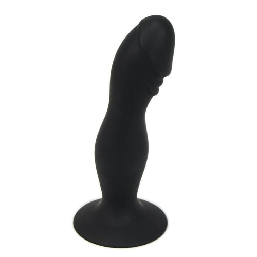 Loving Joy - 6 Inch Silicone Strap On Black - Length 15,5 CM