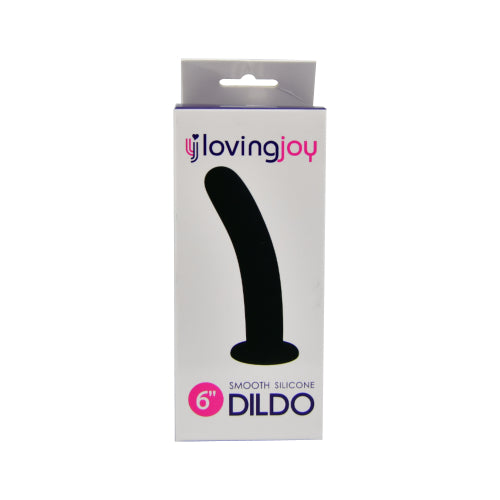Loving Joy - Smooth Silicone Dildo 6 Inch - 16 Cm - N11511