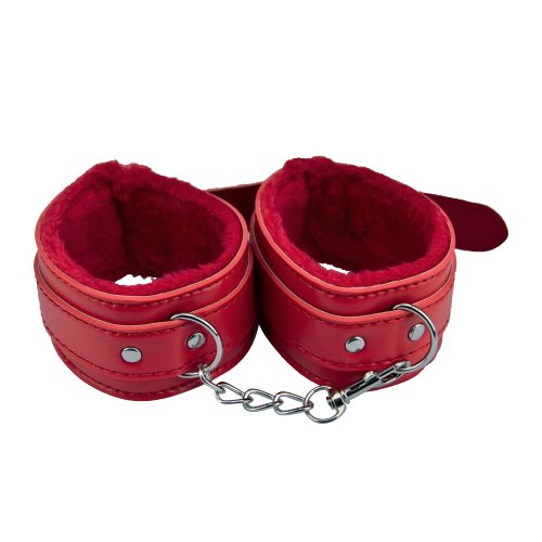 Loving Joy - Bondage Set Red - N11588 - 8 Pieces Bondage Set - BDSM Bondagebox