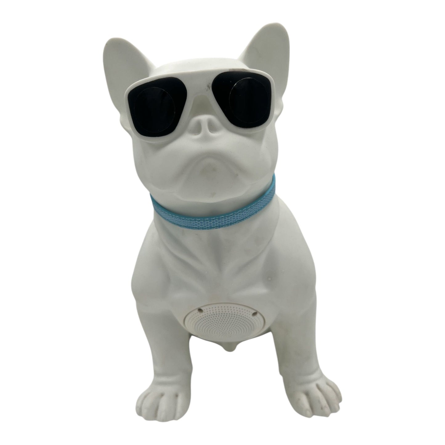 Kattenhalsband / Kleine hondenhalsband - Stippen Look - Blauw - Diameter 11 CM - Lengte 38 CM - Breedte 1 CM