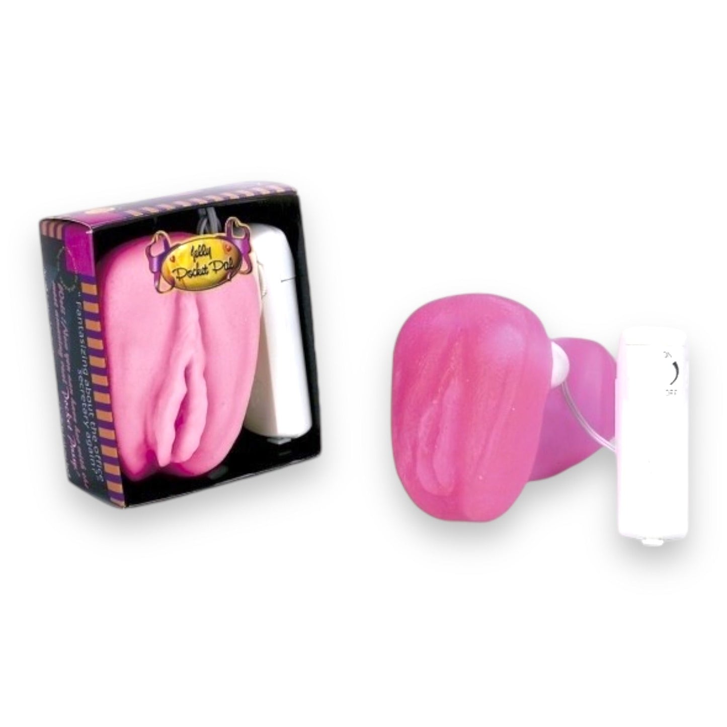 Trendy Deals - Vagina Jelly Pink Vibrerende Masturbator Pal