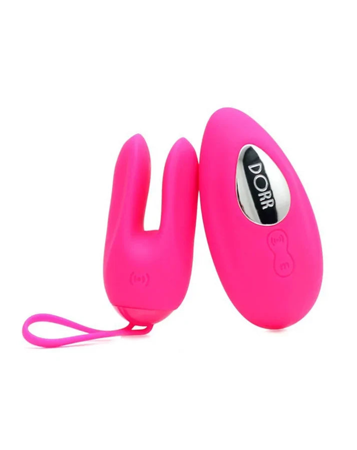 DORR OZZY Remote Control Vibrator – 3 Motors, 10 Standen, Roze