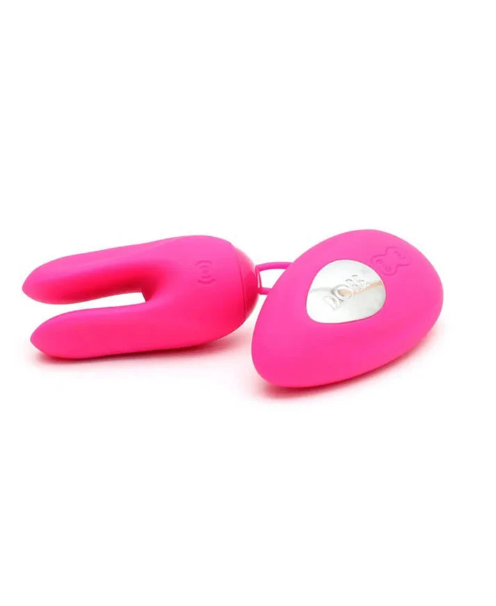 DORR OZZY Remote Control Vibrator – 3 Motors, 10 Standen, Roze