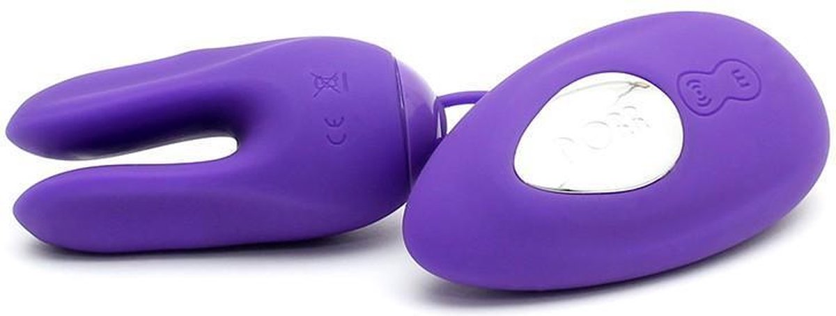 DORR OZZY Remote Control Vibrator – 3 Motors, 10 Standen, Paars
