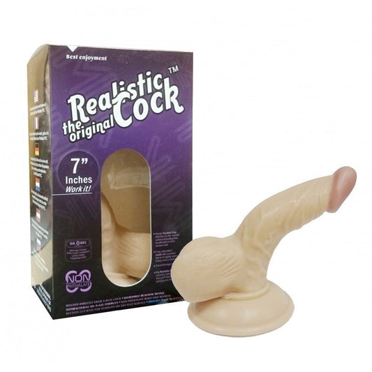 Trendy Deals - Realistische  Dildo Met Zuignap - 17,8CM - 7 Inch