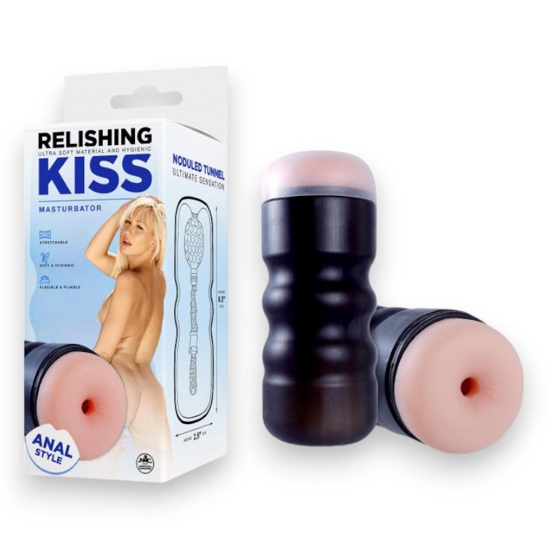 Trendy Deals - TD27151 - Relishing Kiss Masturbator Cup Anale 3D-Structuur