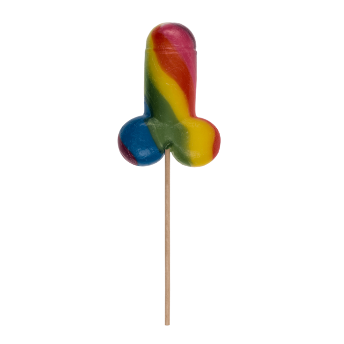 Penis Lolly - Regenboog - 50 gram - Kleurrijk en Verrukkelijk Snoepgoed