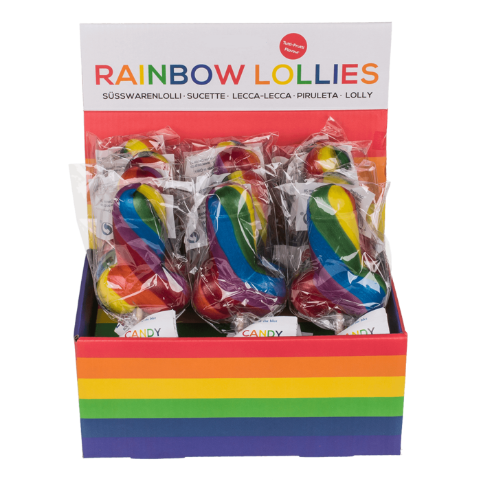 Penis Lolly - Regenboog - 50 gram - Kleurrijk en Verrukkelijk Snoepgoed