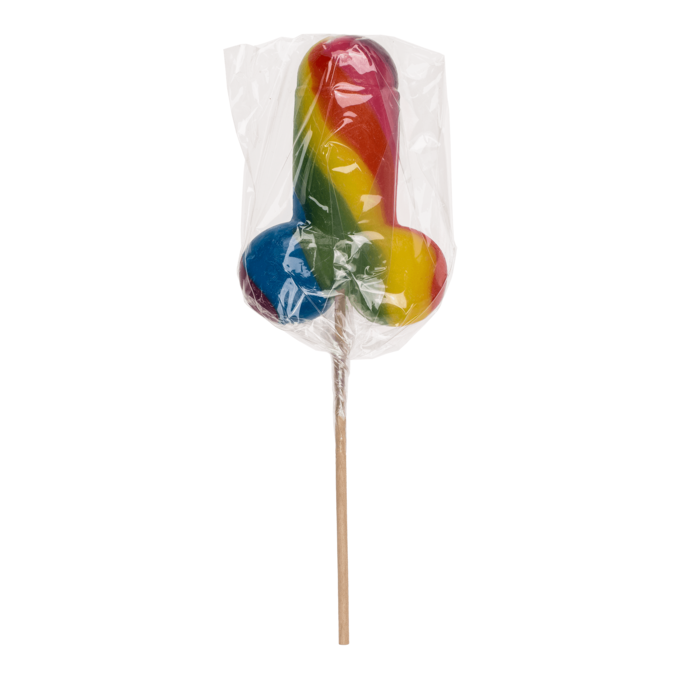 Penis Lolly - Regenboog - 50 gram - Kleurrijk en Verrukkelijk Snoepgoed