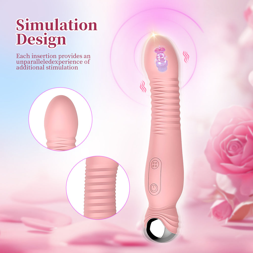 Powerful Love Vibrator – Geribbelde Textuur – Verkrijgbaar in 3 Kleuren