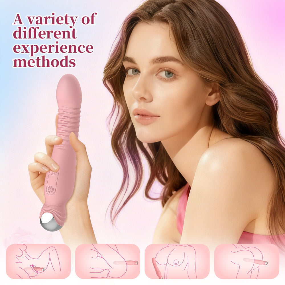 Powerful Love Vibrator – Geribbelde Textuur – Verkrijgbaar in 3 Kleuren