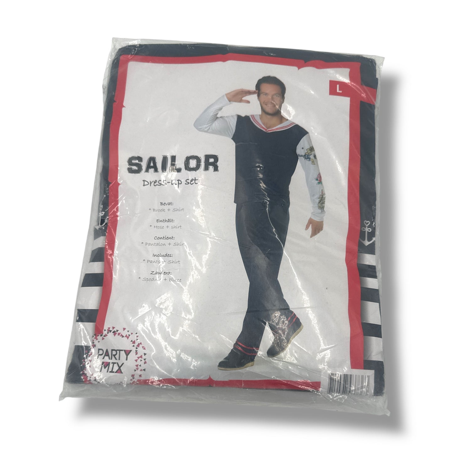 Sexy Matrozenkostuum voor Mannen – Roleplay & Feestkleding | M/L/XL