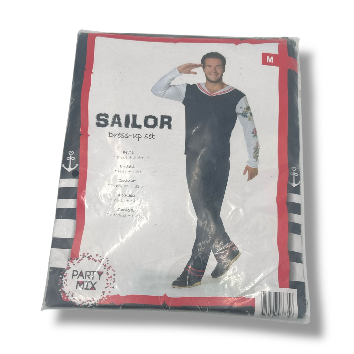 Sexy Matrozenkostuum voor Mannen – Roleplay & Feestkleding | M/L/XL