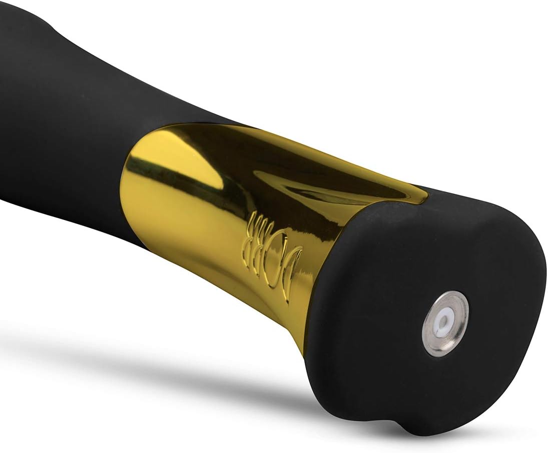 DORR - Silker - G-Spot Vibrator – Zwart & Goud, Oplaadbaar, 20 cm