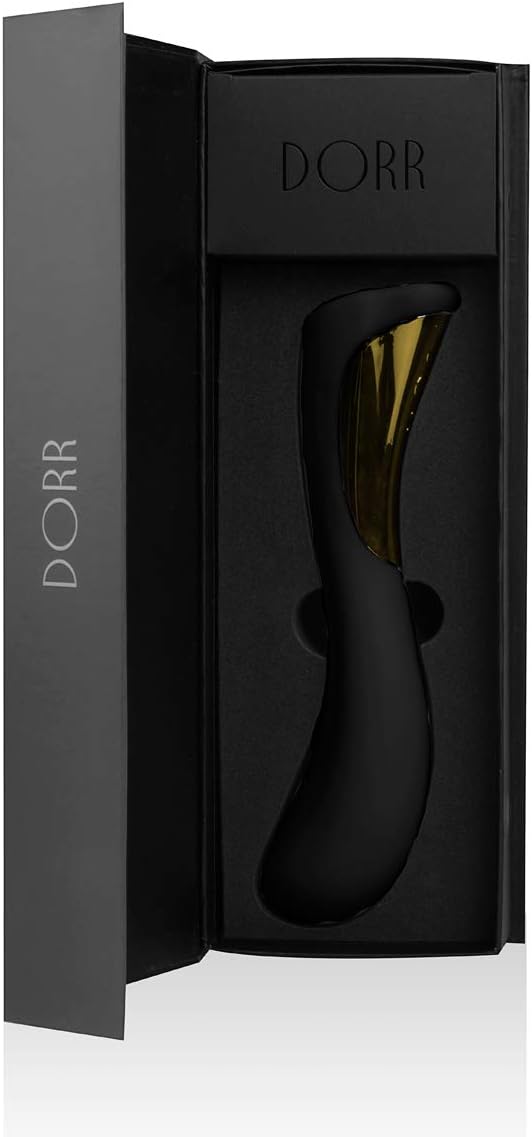 DORR - Silker - G-Spot Vibrator – Zwart & Goud, Oplaadbaar, 20 cm